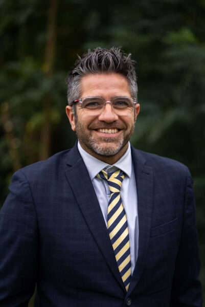 Headteacher Liam Davé